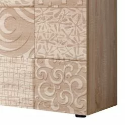 LC Spa Sideboard Miro - Eiche Sonoma Dekor - Breite: 241 cm -Büromöbel Verkaufsgeschäft 1000177051 190619 14295900017 GALLERYIMAGES P000000001000177051