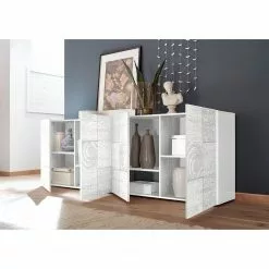 LC Spa Sideboard Miro - Hochglanz Weiß - Breite: 241 cm -Büromöbel Verkaufsgeschäft 1000177082 190619 14300700070 MOOD GALLERYIMAGES P000000001000177082 mood
