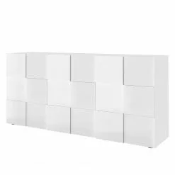 LC Spa Sideboard Dama I - Hochglanz Weiß