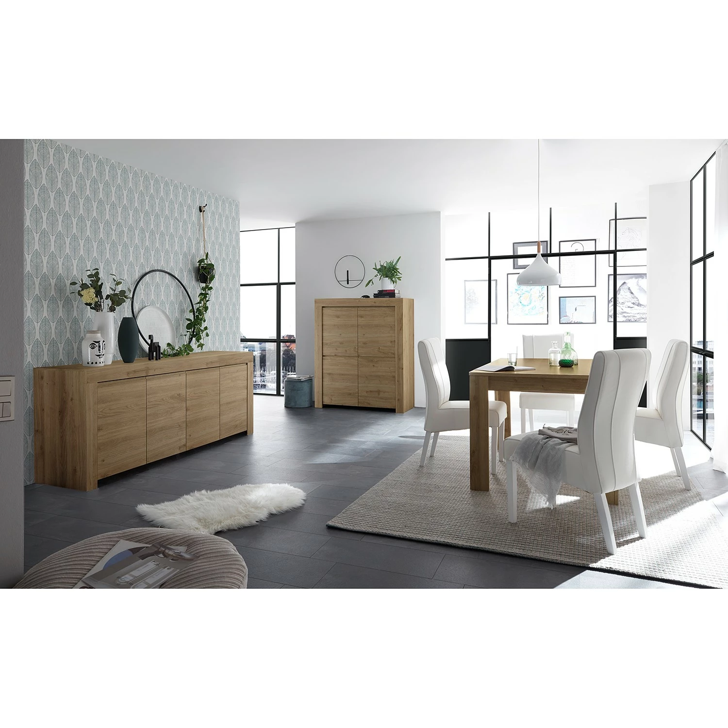 LC Spa Sideboard Firenze III - Eiche Dekor 6 LC Spa Sideboard Firenze III - Eiche Dekor – Bild 4