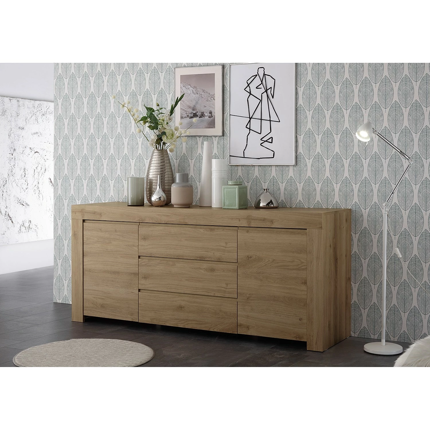 LC Spa Sideboard Firenze II - Eiche Dekor 4 LC Spa Sideboard Firenze II - Eiche Dekor – Bild 2