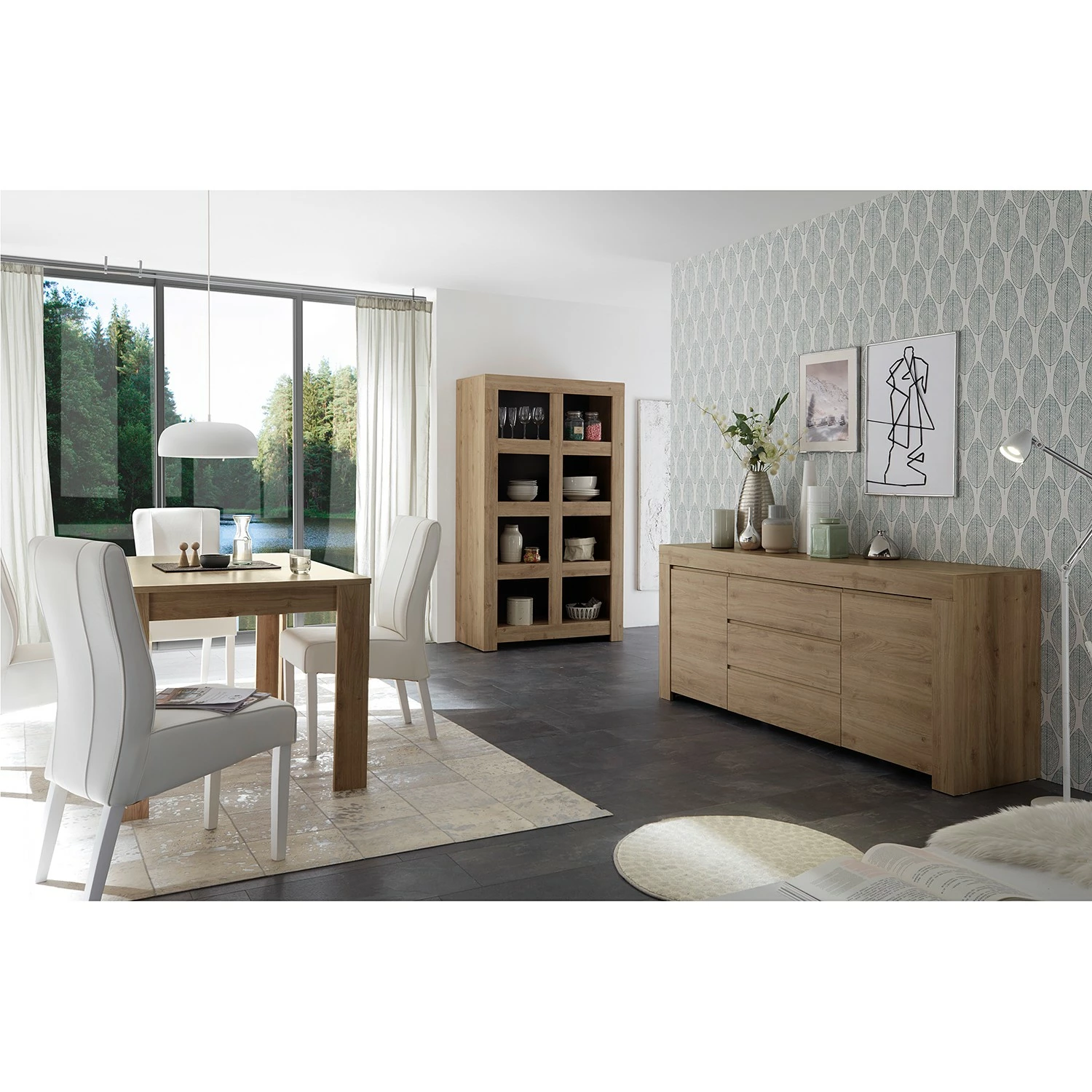 LC Spa Sideboard Firenze II - Eiche Dekor 6 LC Spa Sideboard Firenze II - Eiche Dekor – Bild 4