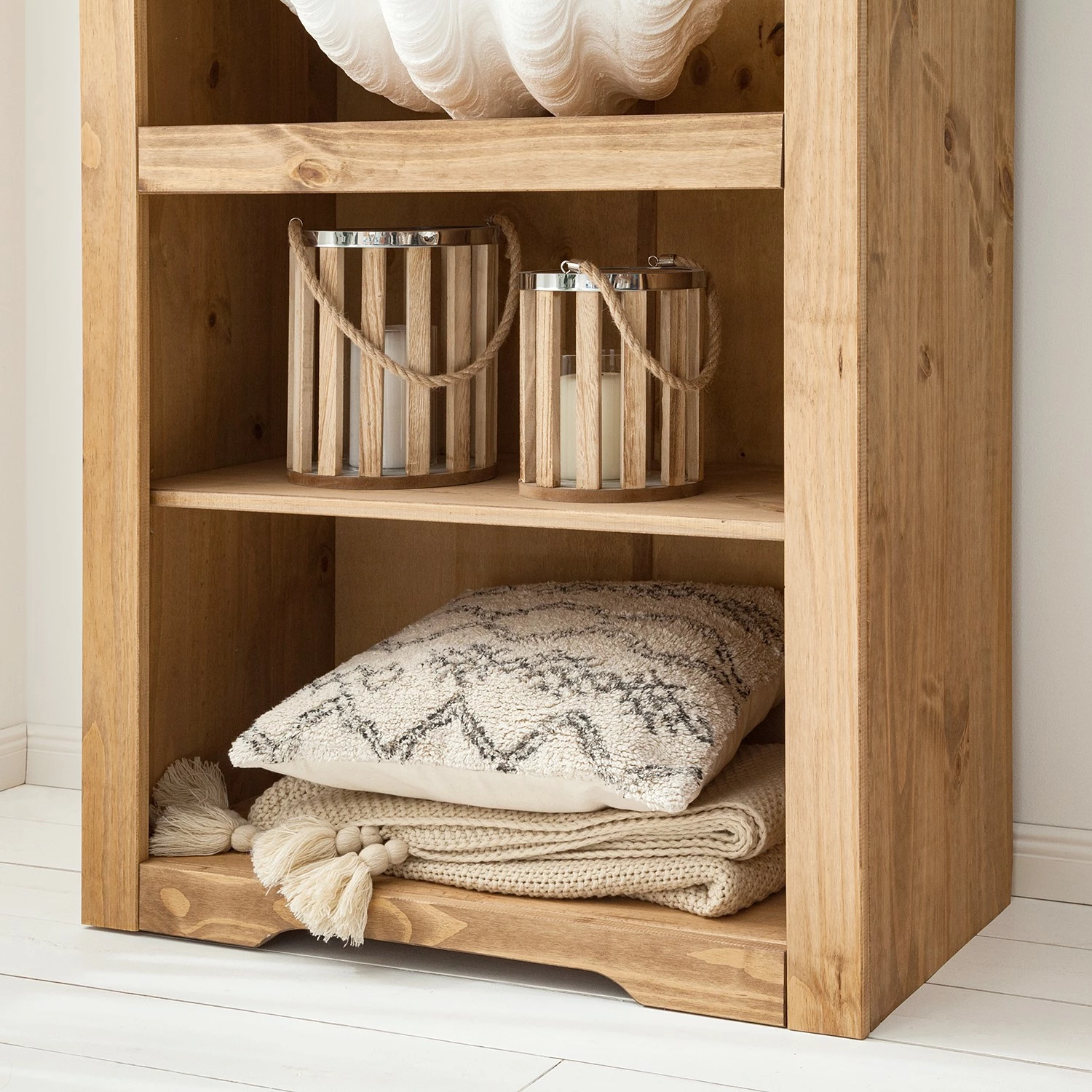 Maison Belfort Bücherregal Finca Rustica - Kiefer massiv - Kiefer Natur 7 Maison Belfort Bücherregal Finca Rustica - Kiefer massiv - Kiefer Natur – Bild 5