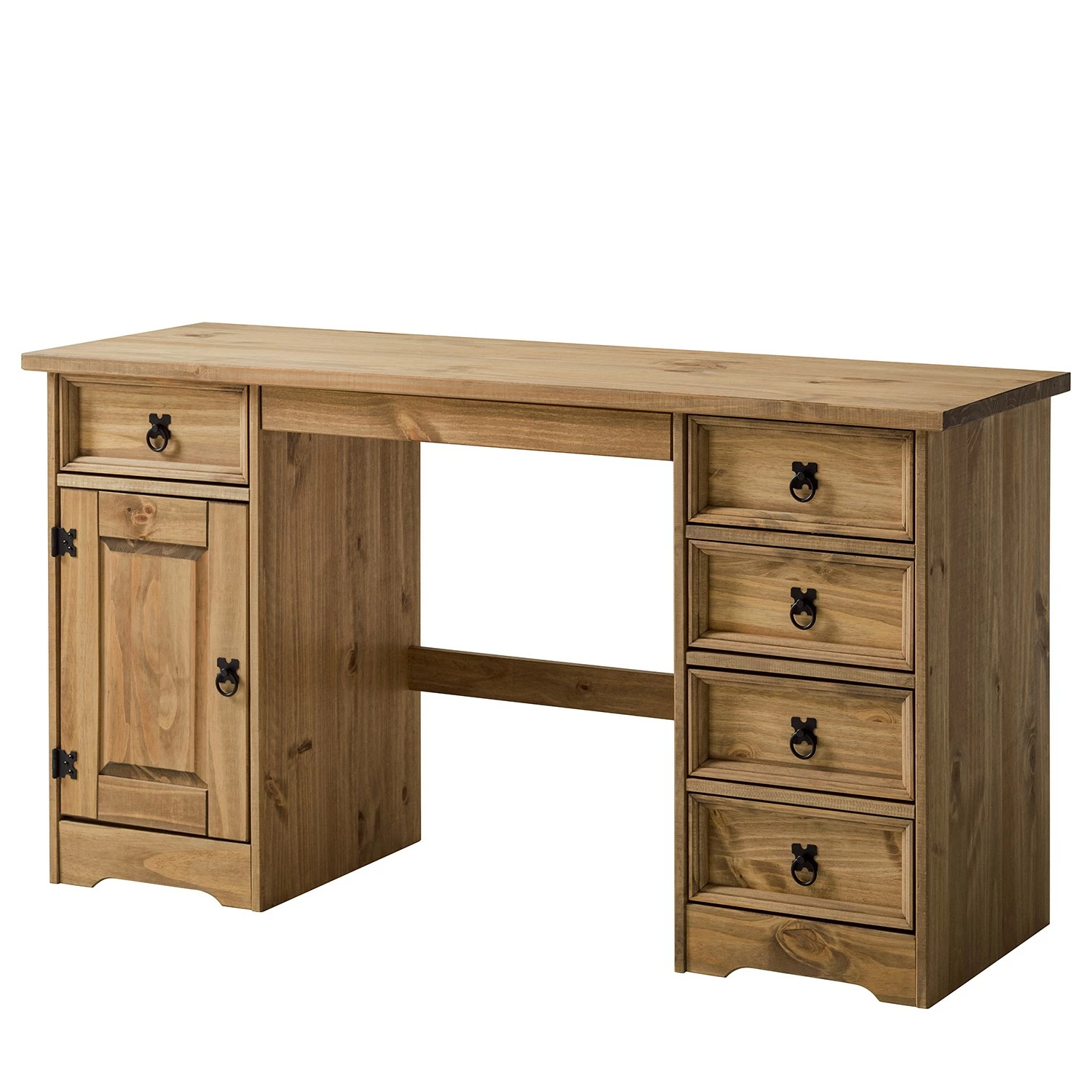 Maison Belfort Schreibtisch Finca Rustica I - Kiefer massiv - Kiefer Natur 3 Maison Belfort Schreibtisch Finca Rustica I - Kiefer massiv - Kiefer Natur