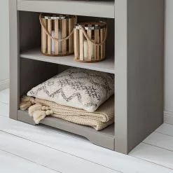 Maison Belfort Bücherregal Finca Rustica - Kiefer massiv - Kiefer Grau -Büromöbel Verkaufsgeschäft 1000178042 200507 14181300006 DETAILS P000000001000178042