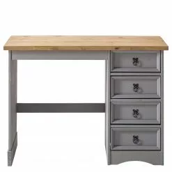 Maison Belfort Schreibtisch Finca Rustica II - Kiefer massiv - Kiefer Grau 19 Maison Belfort Schreibtisch Finca Rustica II - Kiefer massiv - Kiefer Grau -Büromöbel Verkaufsgeschäft 1000178064 200422 06412500047 DETAILS P000000001000178064