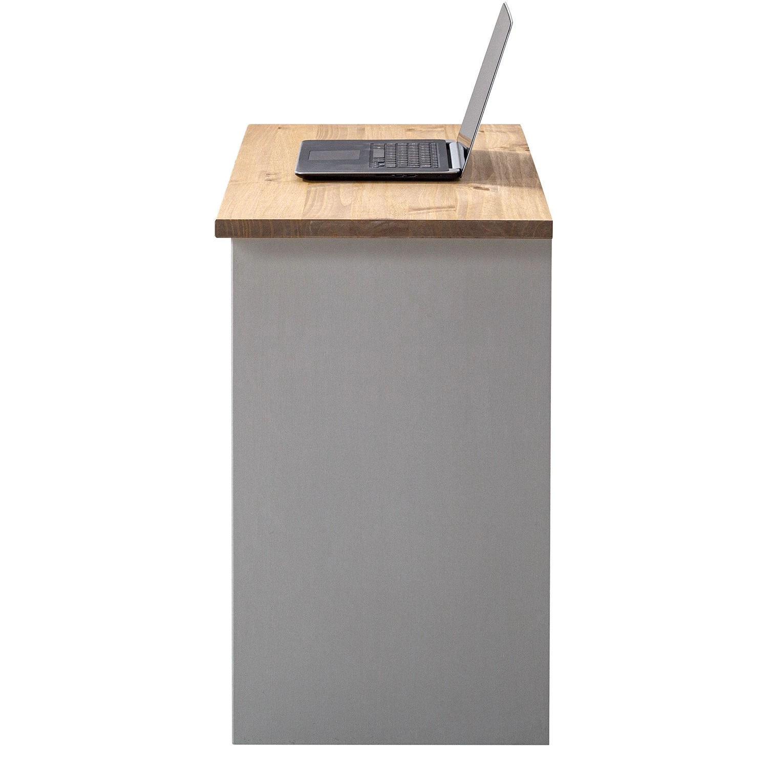 Maison Belfort Schreibtisch Finca Rustica II - Kiefer massiv - Kiefer Grau 9 Maison Belfort Schreibtisch Finca Rustica II - Kiefer massiv - Kiefer Grau – Bild 7