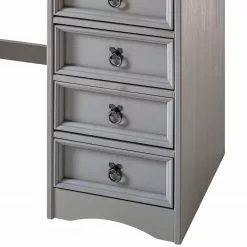 Maison Belfort Schreibtisch Finca Rustica II - Kiefer massiv - Kiefer Grau 30 Maison Belfort Schreibtisch Finca Rustica II - Kiefer massiv - Kiefer Grau -Büromöbel Verkaufsgeschäft 1000178064 200422 06413100054 DETAILS P000000001000178064