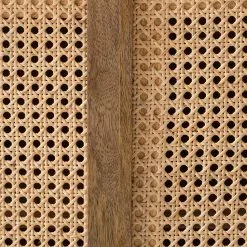 Ars manufacti Kommode Vina II - Mango massiv / Wiener Geflecht - Mango / Schwarz -Büromöbel Verkaufsgeschäft 1000178080 200323 13584800028 DETAILS P000000001000178080