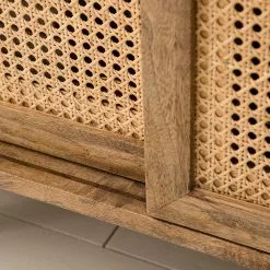 Ars manufacti Kommode Vina II - Mango massiv / Wiener Geflecht - Mango / Schwarz -Büromöbel Verkaufsgeschäft 1000178080 200324 13595600010 MOOD DETAILS P000000001000178080 mood