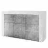 LC Spa Sideboard Easy I - Hochglanz Weiß / Beton Dekor 2 LC Spa Sideboard Easy I - Hochglanz Weiß / Beton Dekor -Büromöbel Verkaufsgeschäft 1000178264 201029 08523600567 IMAGE P000000001000178264