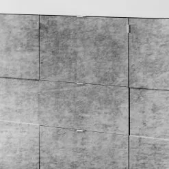 LC Spa Sideboard Easy II - Hochglanz Weiß / Beton Dekor -Büromöbel Verkaufsgeschäft 1000178265 201029 08530600575 DETAILS P000000001000178265