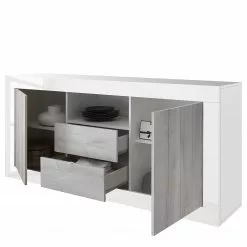 LC Spa Sideboard Urbino I - Hellgrau / Weiß -Büromöbel Verkaufsgeschäft 1000178441 201029 08582000635 DETAILS P000000001000178441