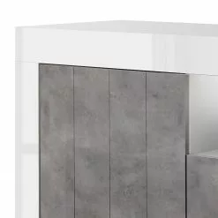 LC Spa Sideboard Urbino I - Beton Dekor / Weiß 12 LC Spa Sideboard Urbino I - Beton Dekor / Weiß -Büromöbel Verkaufsgeschäft 1000178460 201029 09082100799 DETAILS P000000001000178460