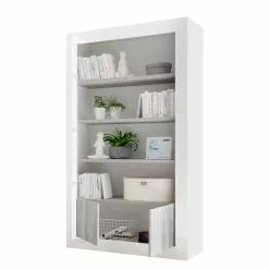 LC Spa Regal Urbino - Hellgrau / Weiß 17 LC Spa Regal Urbino - Hellgrau / Weiß -Büromöbel Verkaufsgeschäft 1000178464 201029 09101300829 DETAILS P000000001000178464