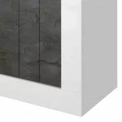 LC Spa Kommode Urbino - Dunkelgrau / Weiß -Büromöbel Verkaufsgeschäft 1000178466 201029 09111000845 DETAILS P000000001000178466