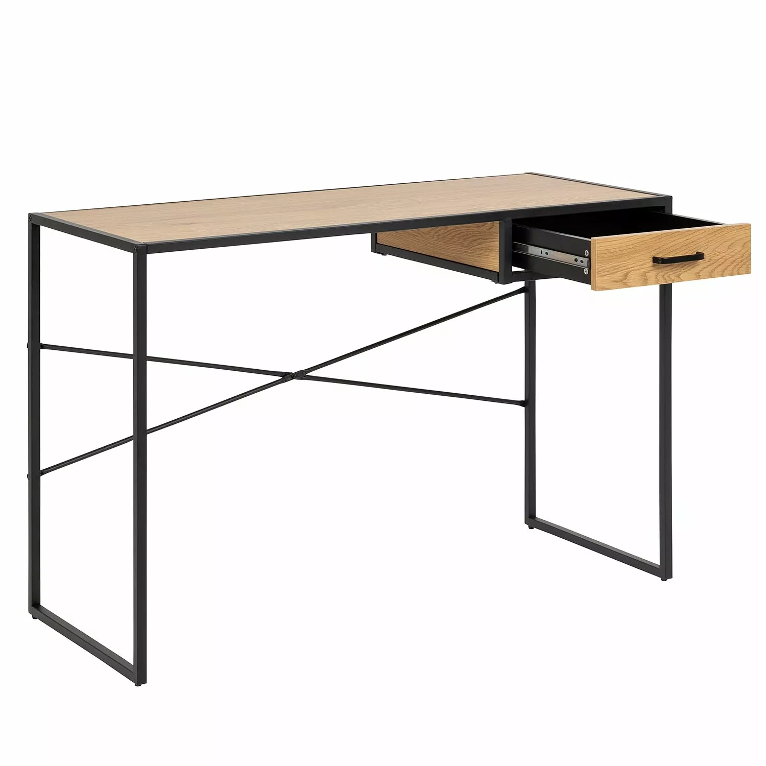 Red Living Schreibtisch Coogee III - Wildeiche Dekor / Schwarz 7 Red Living Schreibtisch Coogee III - Wildeiche Dekor / Schwarz – Bild 5