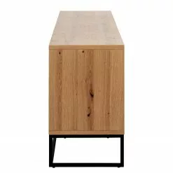 Red Living Sideboard Frahan I - Wildeiche / Schwarz -Büromöbel Verkaufsgeschäft 1000181292 190710 16192900091 DETAILS P000000001000181292