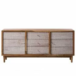 Ars manufacti Sideboard Buuda - Akazie massiv - Ecru / Akazie 25 Ars manufacti Sideboard Buuda - Akazie massiv - Ecru / Akazie -Büromöbel Verkaufsgeschäft 1000182064 200225 06193600029 DETAILS P000000001000182064