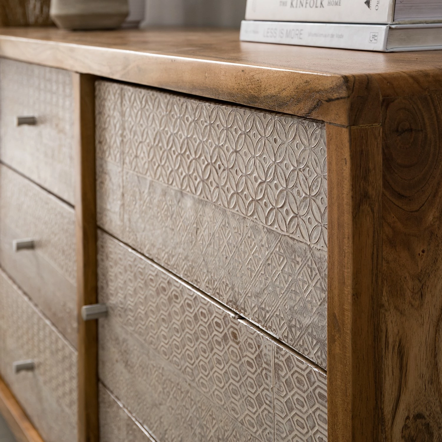 Ars manufacti Sideboard Buuda - Akazie massiv - Ecru / Akazie 9 Ars manufacti Sideboard Buuda - Akazie massiv - Ecru / Akazie – Bild 7