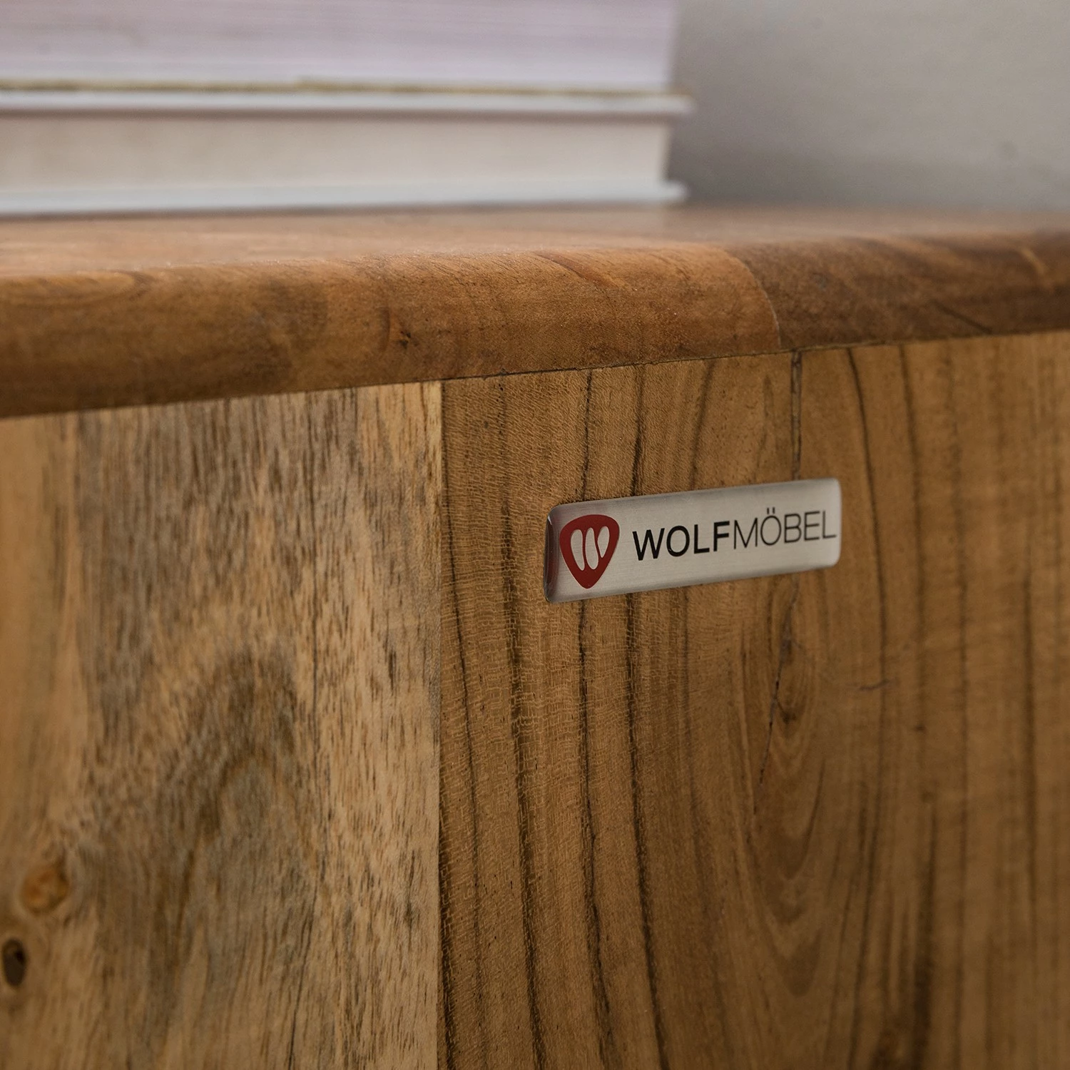 Ars manufacti Sideboard Buuda - Akazie massiv - Ecru / Akazie 10 Ars manufacti Sideboard Buuda - Akazie massiv - Ecru / Akazie – Bild 8