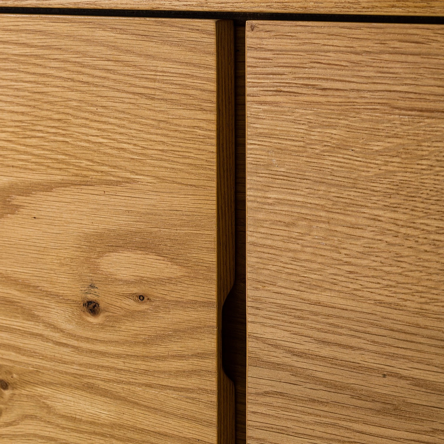 Ars Natura Sideboard Nozza I - Echtholzfurnier - Eiche / Schwarz 11 Ars Natura Sideboard Nozza I - Echtholzfurnier - Eiche / Schwarz – Bild 9