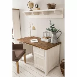 Maison Belfort Schreibtisch Balignton - Kiefer massiv - Weiß -Büromöbel Verkaufsgeschäft 1000183856 211116 12531100201 MOOD DETAILS P000000001000183856 mood