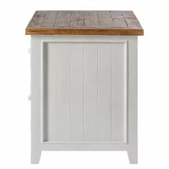 Maison Belfort Schreibtisch Balignton - Kiefer massiv - Weiß -Büromöbel Verkaufsgeschäft 1000183856 211116 12532100223 DETAILS P000000001000183856