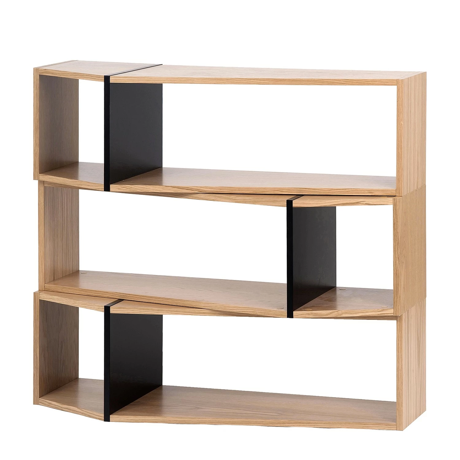 Temahome Regal One II - Eiche / Schwarz 3 Temahome Regal One II - Eiche / Schwarz