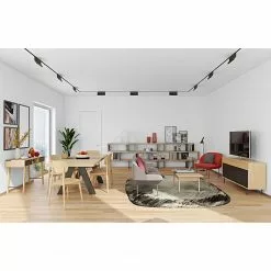 Temahome Regal One II - Eiche / Schwarz 19 Temahome Regal One II - Eiche / Schwarz -Büromöbel Verkaufsgeschäft 1000183984 190806 13222900004 MOOD DETAILS P000000001000183984 mood