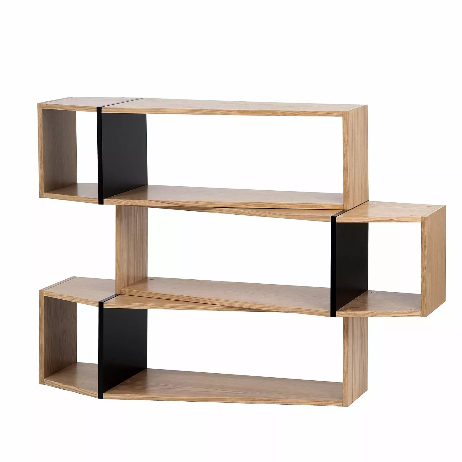 Temahome Regal One II - Eiche / Schwarz 7 Temahome Regal One II - Eiche / Schwarz – Bild 5