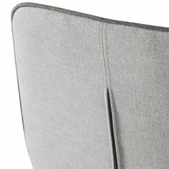 Fredriks Bürodrehstuhl Skabu - Webstoff / Metall - Chrom - Grau -Büromöbel Verkaufsgeschäft 1000184188 200207 09400300006 DETAILS P000000001000184188