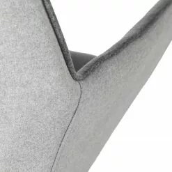 Fredriks Bürodrehstuhl Skabu - Webstoff / Metall - Chrom - Grau -Büromöbel Verkaufsgeschäft 1000184188 200207 09400300007 DETAILS P000000001000184188