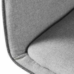 Fredriks Bürodrehstuhl Skabu - Webstoff / Metall - Chrom - Grau -Büromöbel Verkaufsgeschäft 1000184188 200207 09400300009 DETAILS P000000001000184188