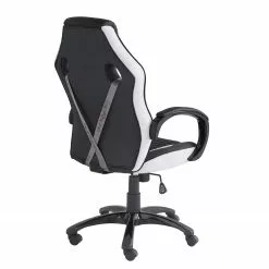 Home24office Gaming Chair Emra - Kunstleder / Nylon - Weiß / Schwarz -Büromöbel Verkaufsgeschäft 1000185251 191105 08404900007 DETAILS P000000001000185251