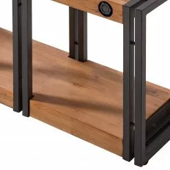 Ars manufacti Stufenregal Manchester - Akazie massiv / Metall - Akazie / Anthrazit -Büromöbel Verkaufsgeschäft 1000187007 200212 11301100007 DETAILS P000000001000187007