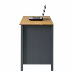 Maison Belfort Schreibtisch Rivery - Kiefer massiv - Anthrazit -Büromöbel Verkaufsgeschäft 1000187583 200205 11113400094 DETAILS P000000001000187583