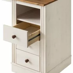 Maison Belfort Schreibtisch Lillehammer - Kiefer massiv - Kiefer Weiß / Kiefer Honig 36 Maison Belfort Schreibtisch Lillehammer - Kiefer massiv - Kiefer Weiß / Kiefer Honig -Büromöbel Verkaufsgeschäft 1000188926 200218 06185000019 DETAILS P000000001000188926