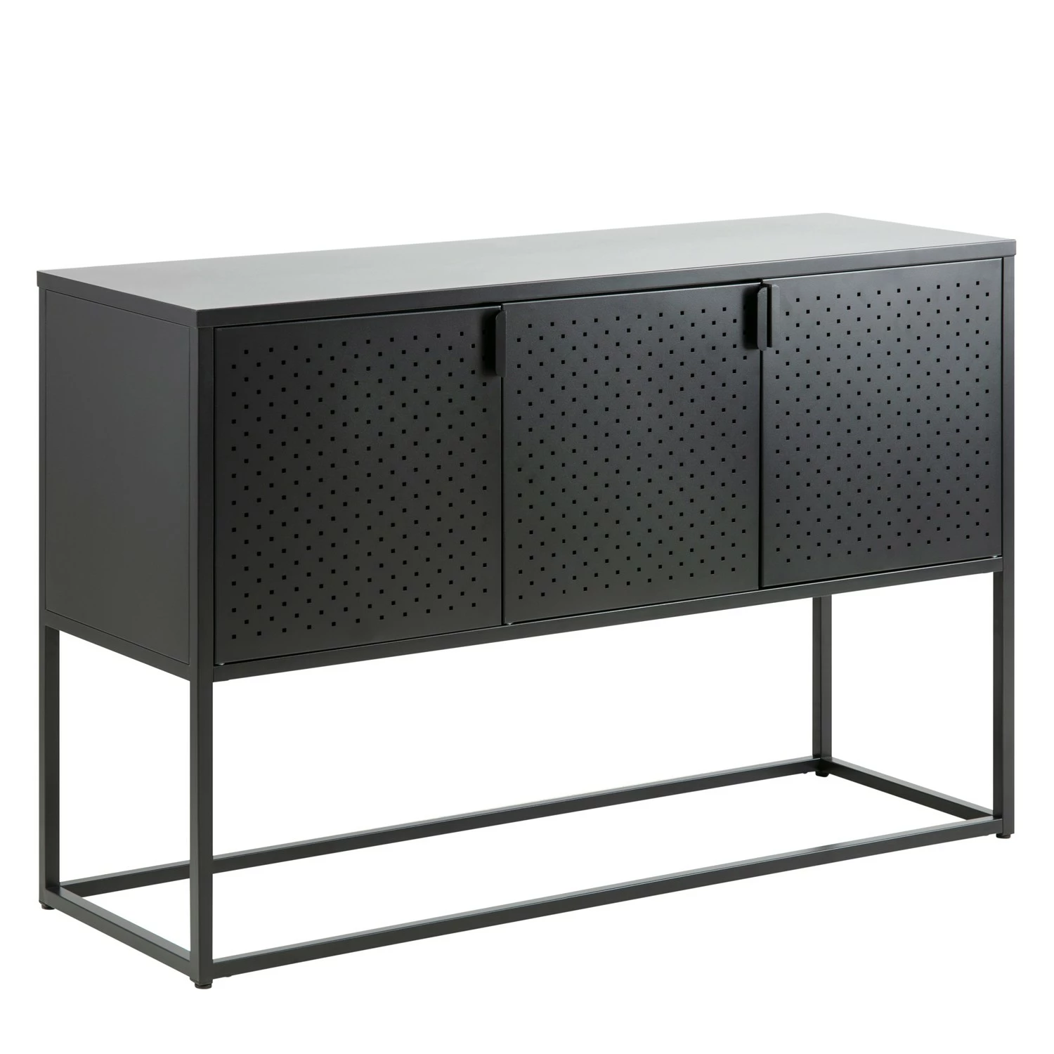 Norrwood Sideboard Cascavel - Metall - Schwarz 3 Norrwood Sideboard Cascavel - Metall - Schwarz
