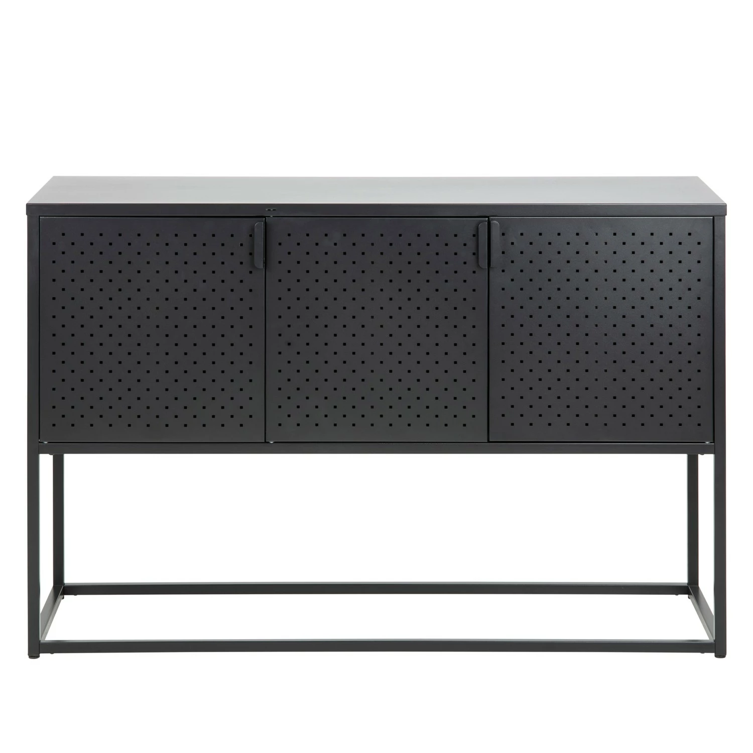 Norrwood Sideboard Cascavel - Metall - Schwarz 5 Norrwood Sideboard Cascavel - Metall - Schwarz – Bild 3