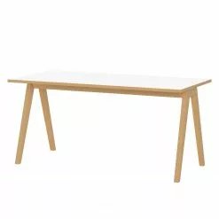 Germania Schreibtisch Svene - Weiß / Eiche Sonoma Dekor