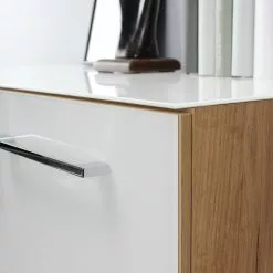 Germania Büroset Monteria I (5-teilig) - Glas - Weiß / Eiche Navarra Dekor 23 Germania Büroset Monteria I (5-teilig) - Glas - Weiß / Eiche Navarra Dekor -Büromöbel Verkaufsgeschäft 1000189536 191022 12045000074 DETAILS P000000001000189536