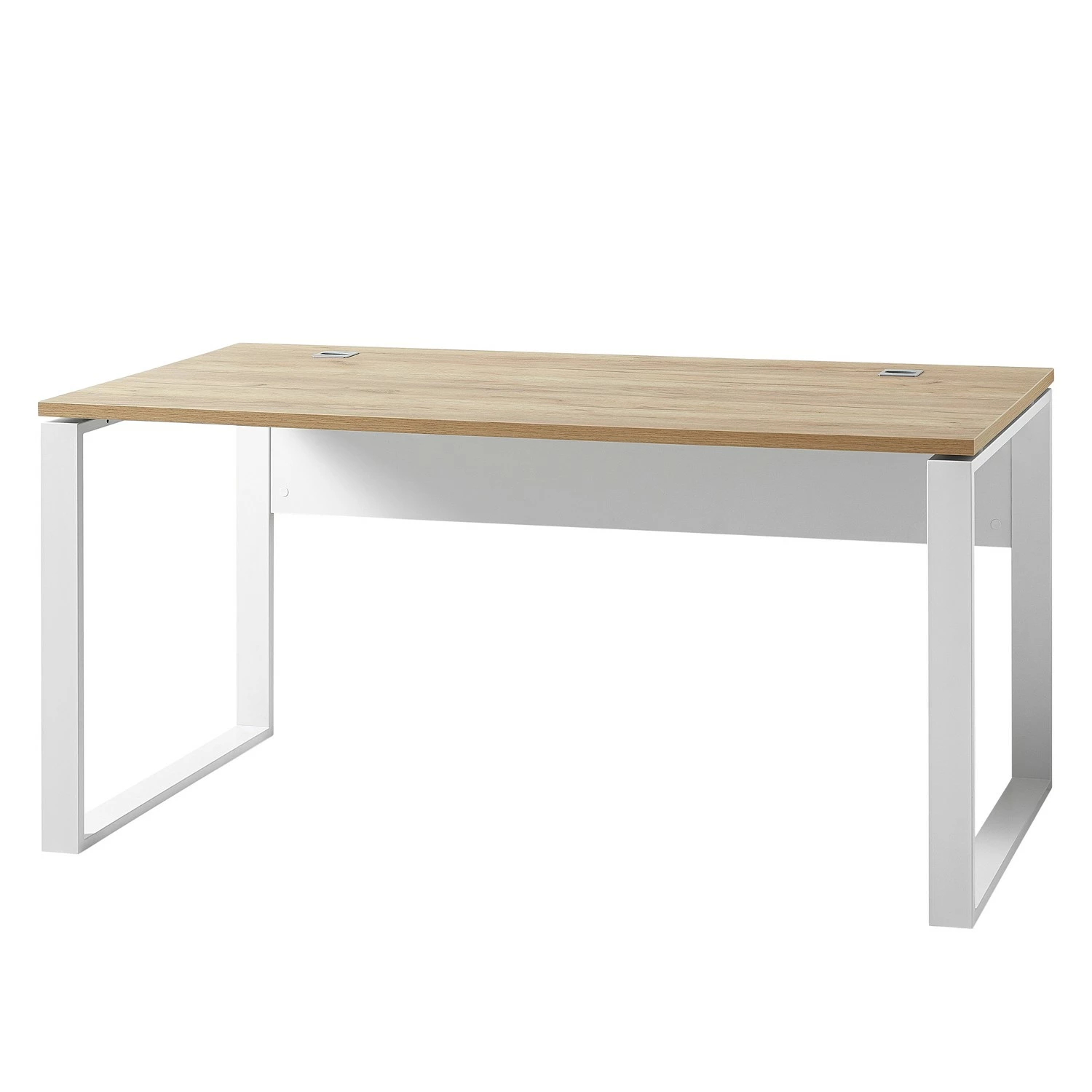 Germania Büroset Lioni III (2-teilig) - Eiche Navarra Dekor / Weiß 4 Germania Büroset Lioni III (2-teilig) - Eiche Navarra Dekor / Weiß – Bild 2