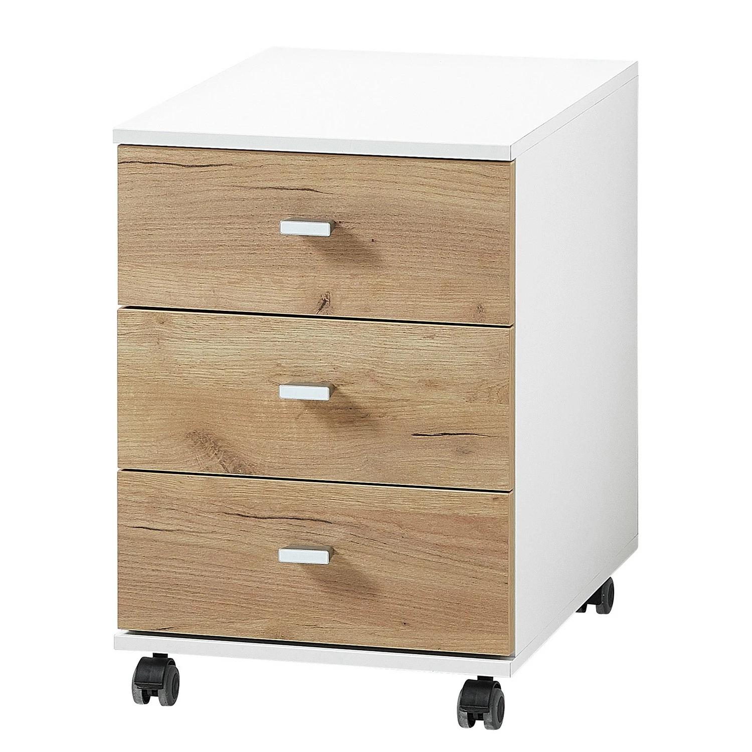 Germania Büroset Lioni III (2-teilig) - Eiche Navarra Dekor / Weiß 5 Germania Büroset Lioni III (2-teilig) - Eiche Navarra Dekor / Weiß – Bild 3