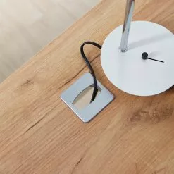 Germania Büroset Lioni II (4-teilig) - Eiche Navarra Dekor / Weiß -Büromöbel Verkaufsgeschäft 1000191071 191016 08103400057 DETAILS P000000001000191071