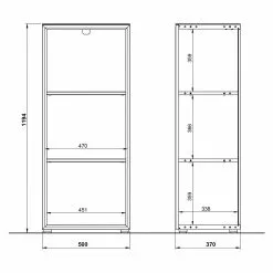 Germania Büroset Monteria IV (2-teilig) - Glas - Weiß / Chrom 16 Germania Büroset Monteria IV (2-teilig) - Glas - Weiß / Chrom -Büromöbel Verkaufsgeschäft 1000191072 191016 08103600075 SKETCH DETAILS P000000001000191072 sketch