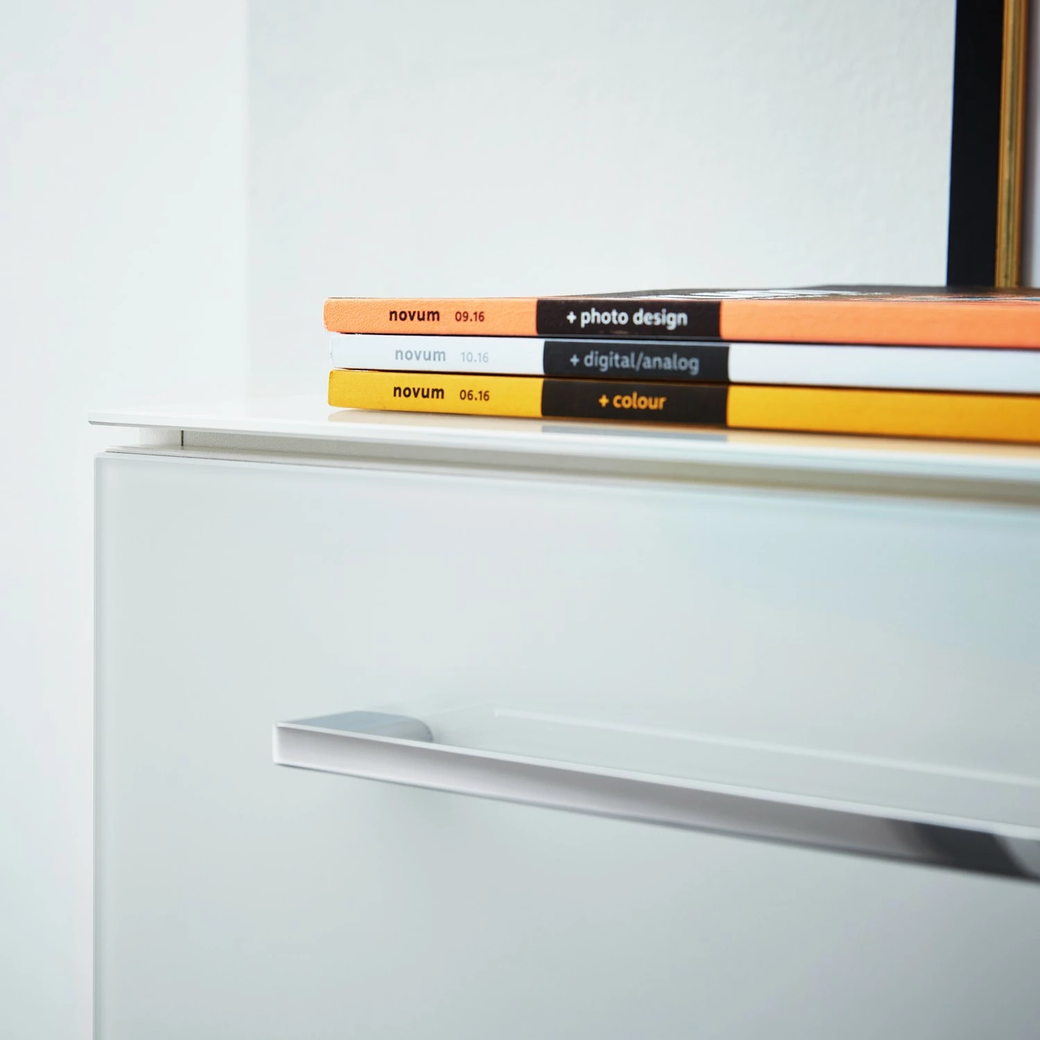 Germania Büroset Monteria IV (2-teilig) - Glas - Weiß / Chrom 8 Germania Büroset Monteria IV (2-teilig) - Glas - Weiß / Chrom – Bild 6