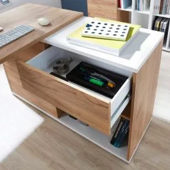 Germania Büroset Lioni I (3-teilig) - Eiche Navarra Dekor / Weiß 23 Germania Büroset Lioni I (3-teilig) - Eiche Navarra Dekor / Weiß -Büromöbel Verkaufsgeschäft 1000191082 191016 08103800092 DETAILS P000000001000191082