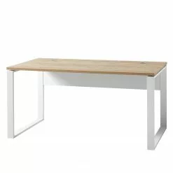 Germania Büroset Lioni V (5-teilig) - Eiche Navarra Dekor / Weiß -Büromöbel Verkaufsgeschäft 1000191085 191016 08104400141 DETAILS P000000001000191085