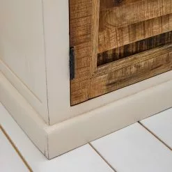 Maison Belfort Sekretär Newhaven - Mango massiv - Weiß / Mango -Büromöbel Verkaufsgeschäft 1000191281 200630 09235300017 MOOD DETAILS P000000001000191281 mood